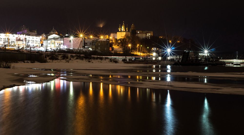 Февраль в городе.