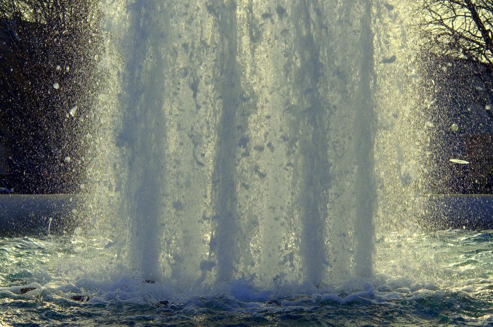 Fountain in the city