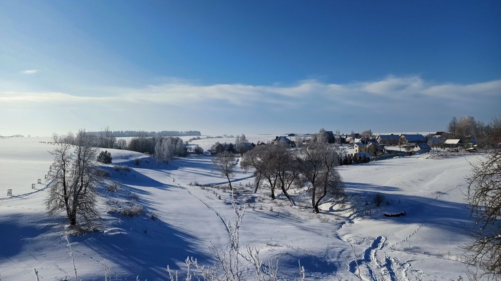 Морозный простор