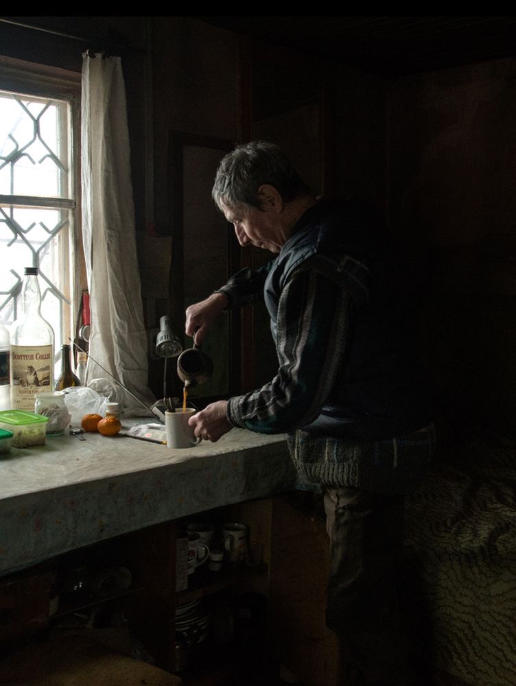 Утро на даче