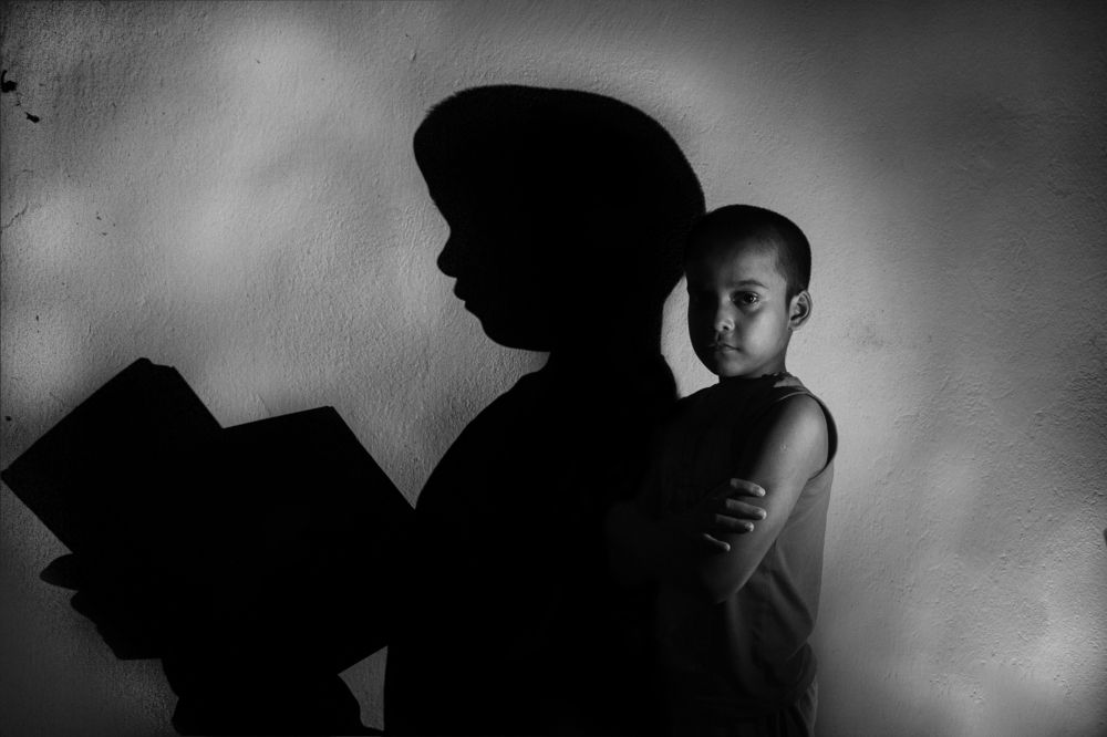 Light to the darkness.