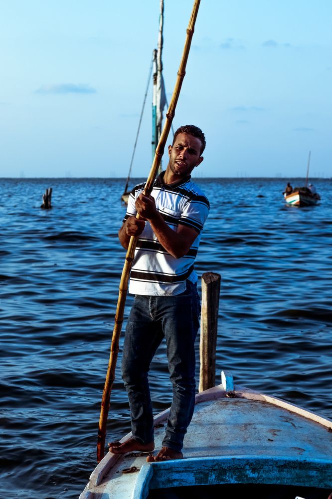 Portrait of a fisherman