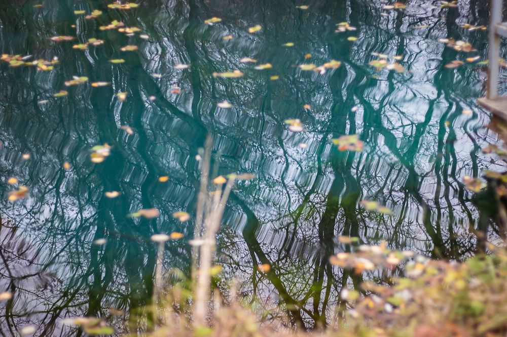 Вода в Голубом озере под Казанью
