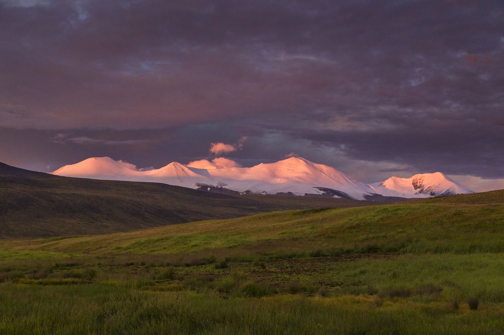 Рассветные краски плато Укок