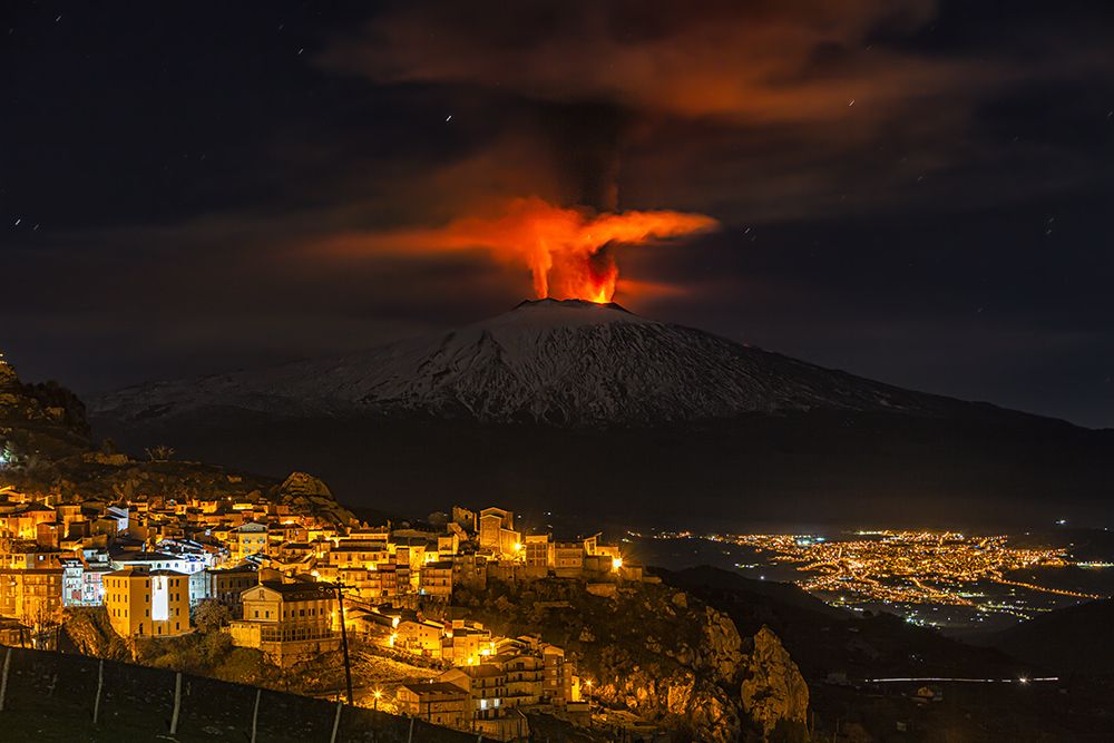 Esplosione dell'Etna