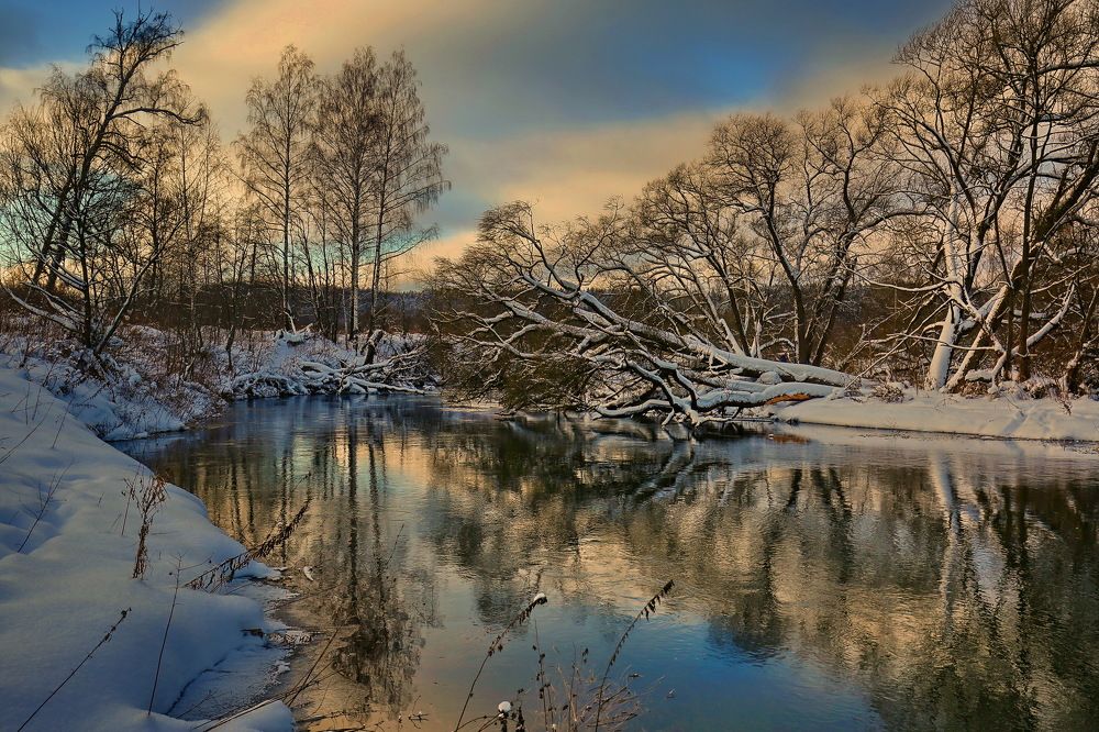 Река Истра (Иордан) у Новоиерусалимского монастыря