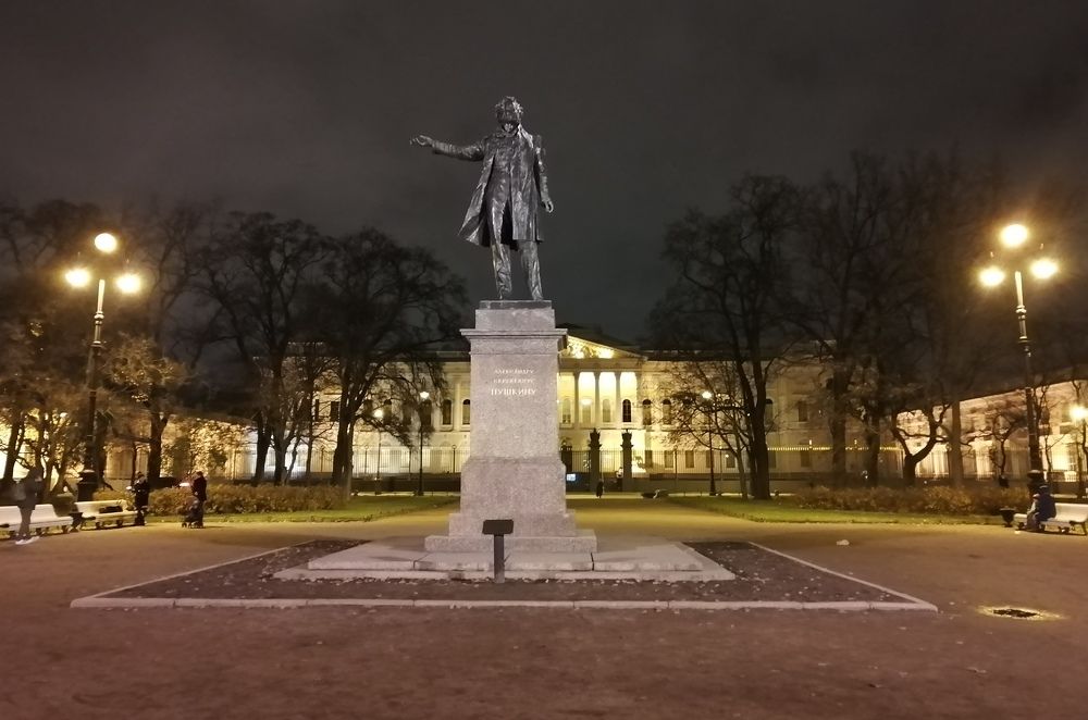 Александр Сергеевич Пушкин в Санкт-Петербурге