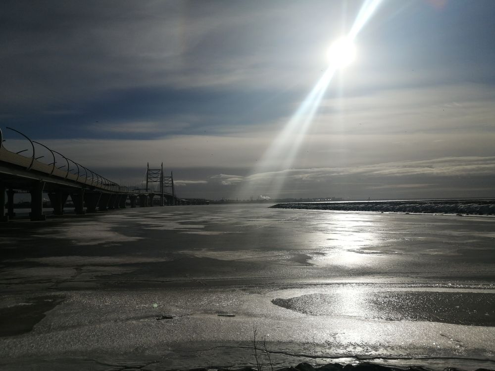 Финский залив в Санкт-Петербурге