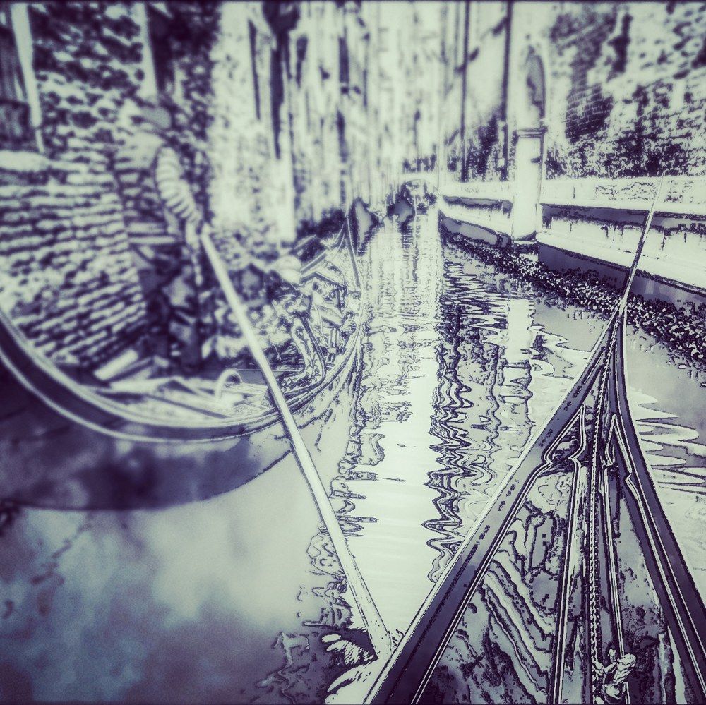 Лодки Венеции.