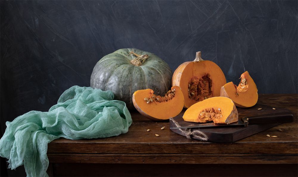 Натюрморт с тыквой