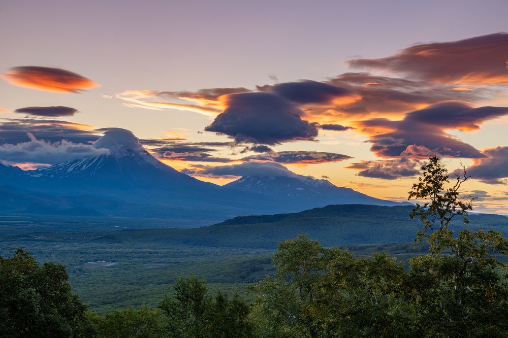Нашествие облаков на рассвете