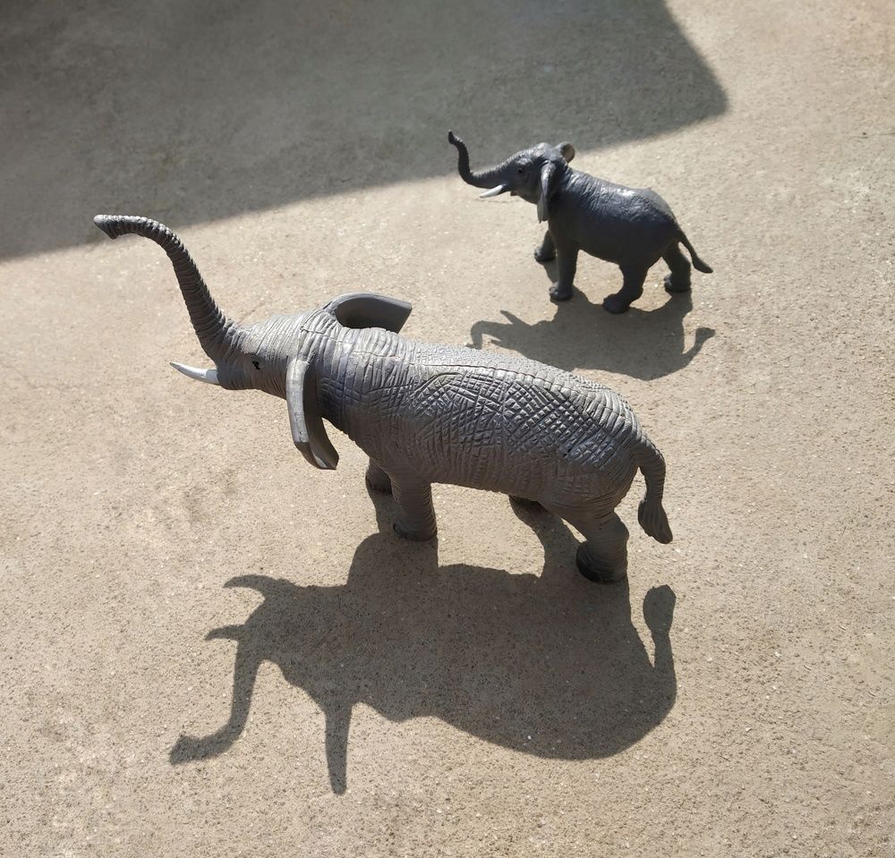 Elephant toy photography