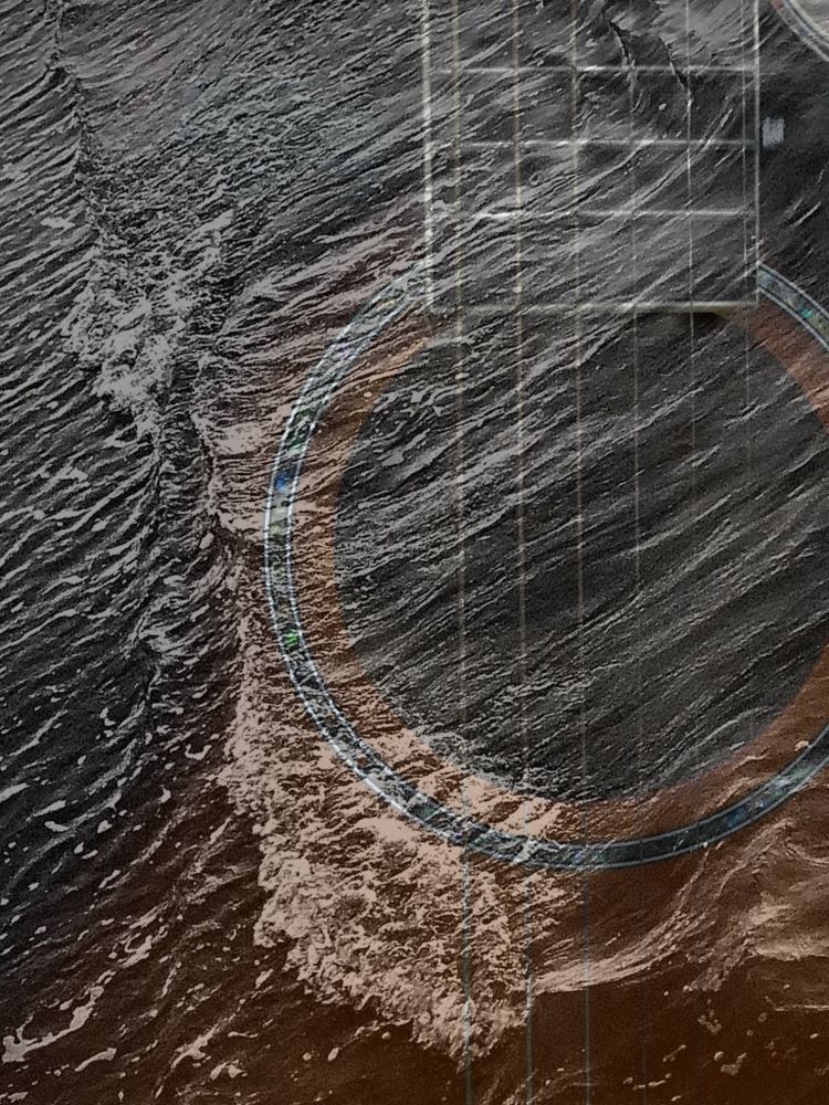 the waves and the guitar