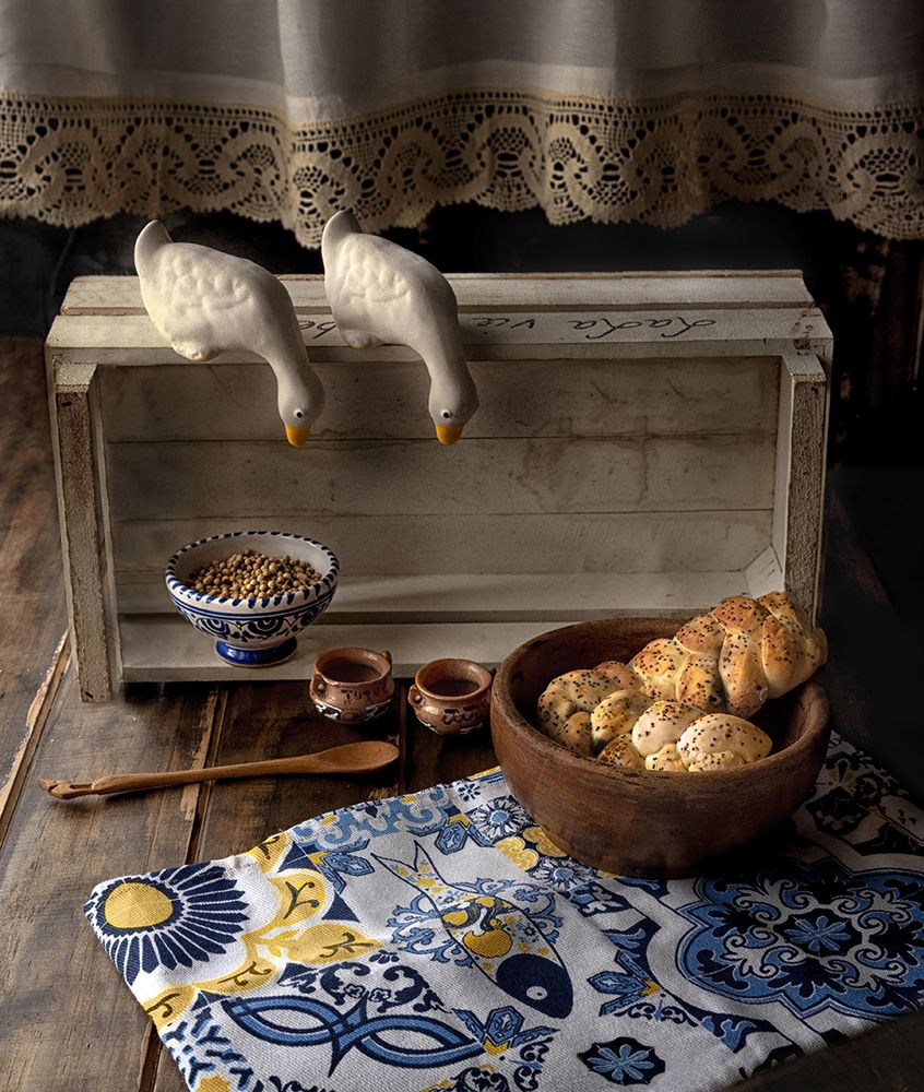 el estante de cocina