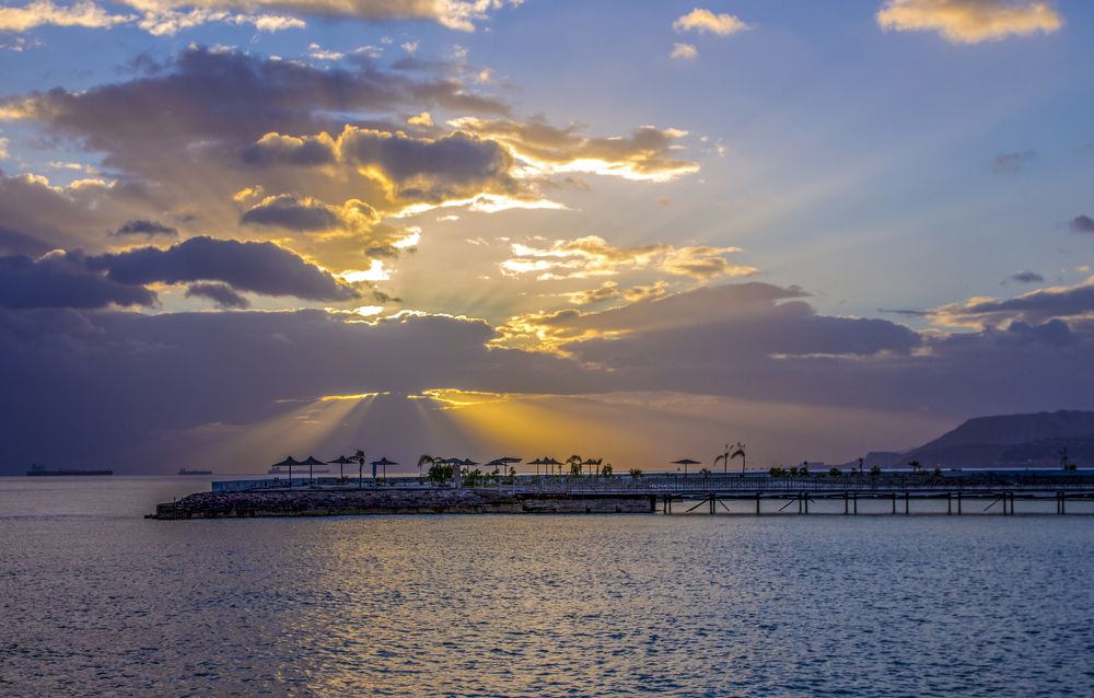 Sunrise on the Red Sea