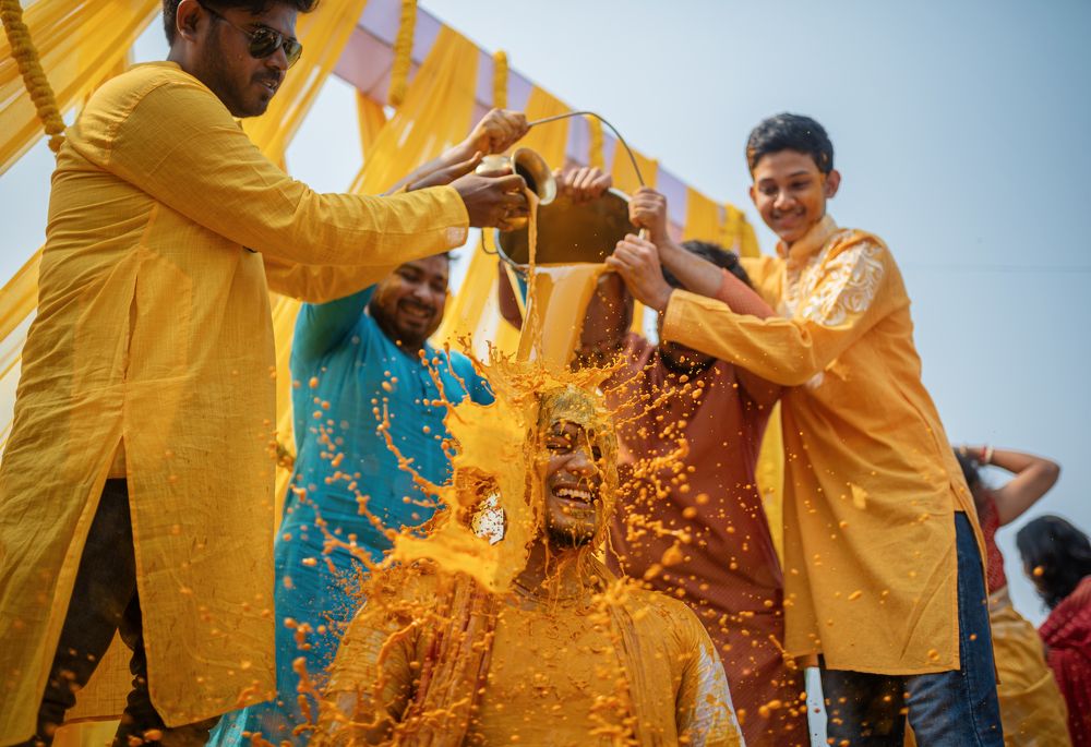 Story of groom on his wedding