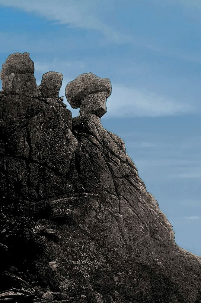 Причудливость гор.