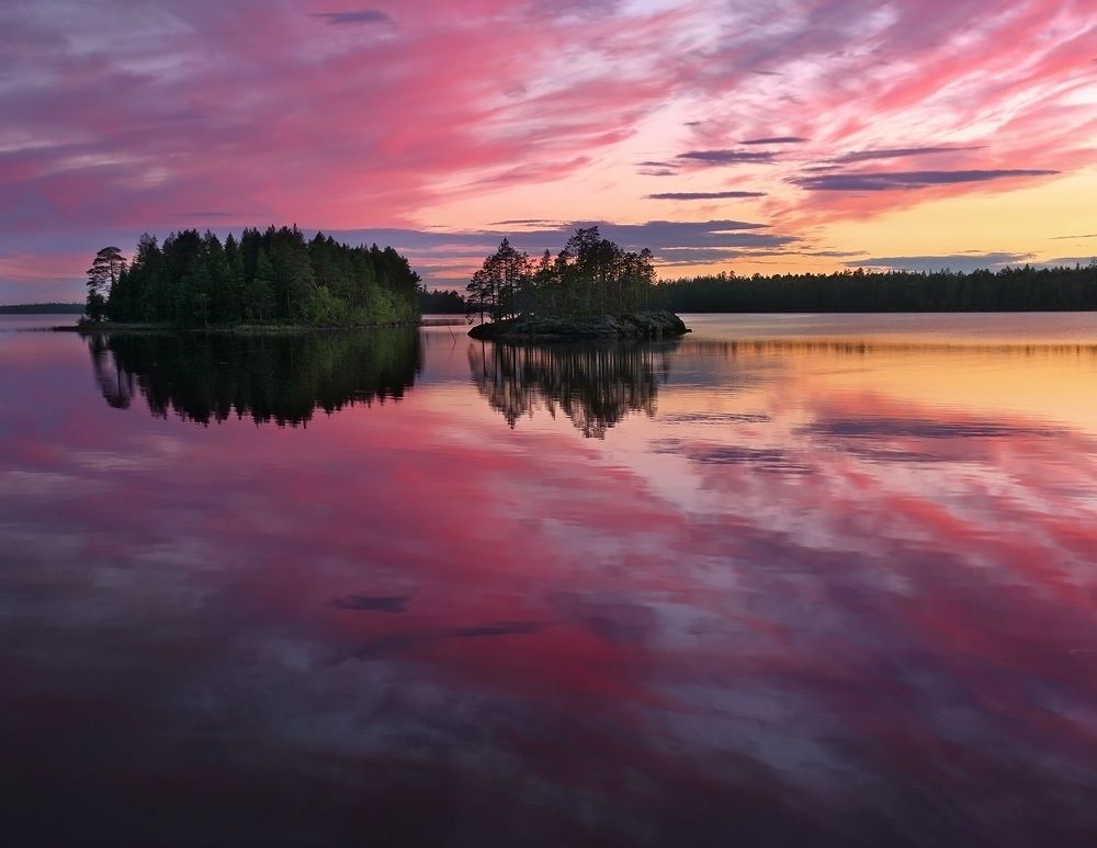 Фиолетовый закат