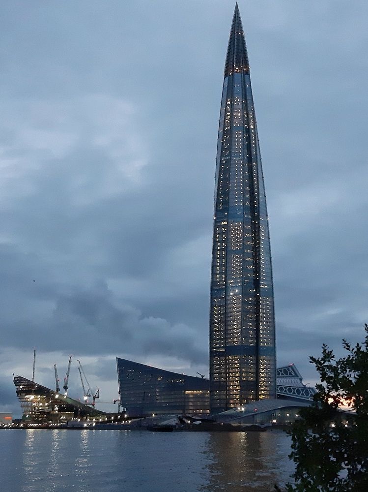 Лахта-центр. Санкт-Петербург.