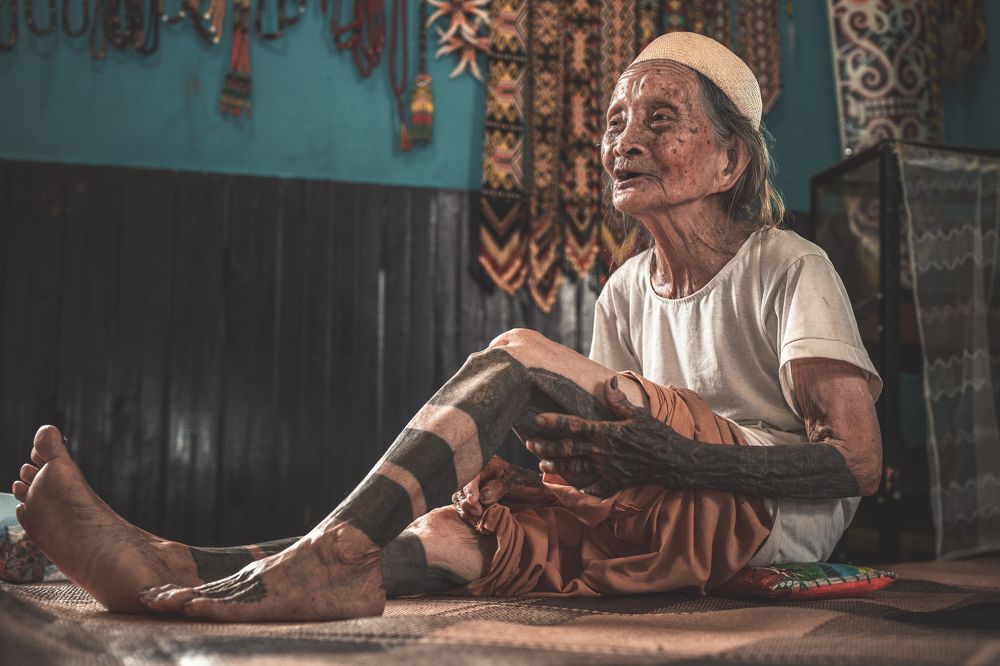The Dayak Lady