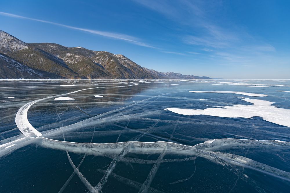Байкальский лёд.