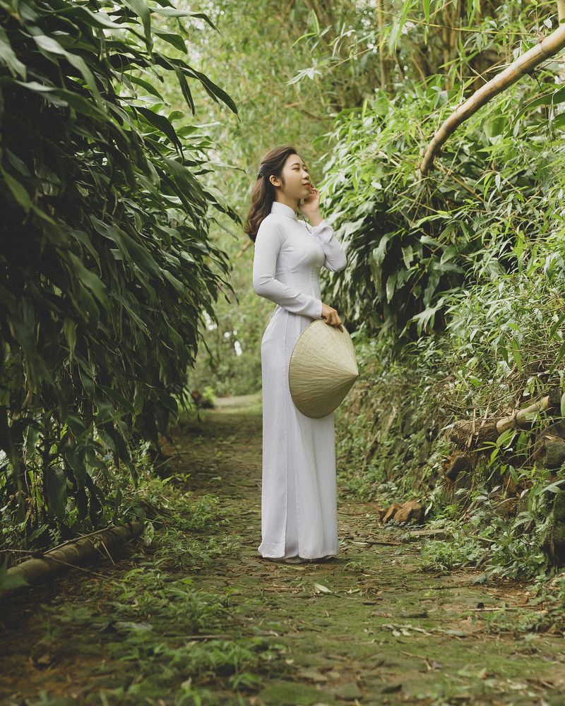 The beauty of the ao dai
