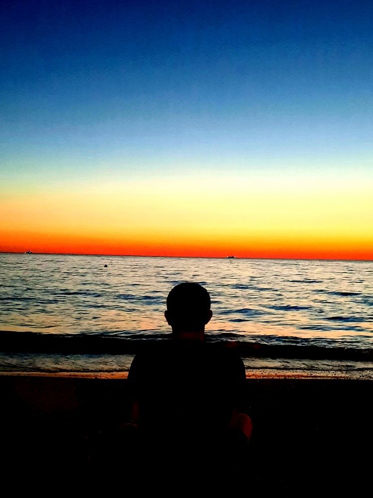 Море и закат