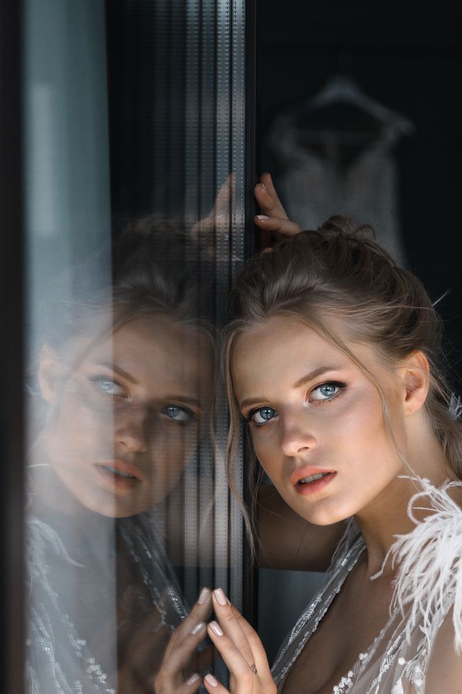 Нежное утро невесты.