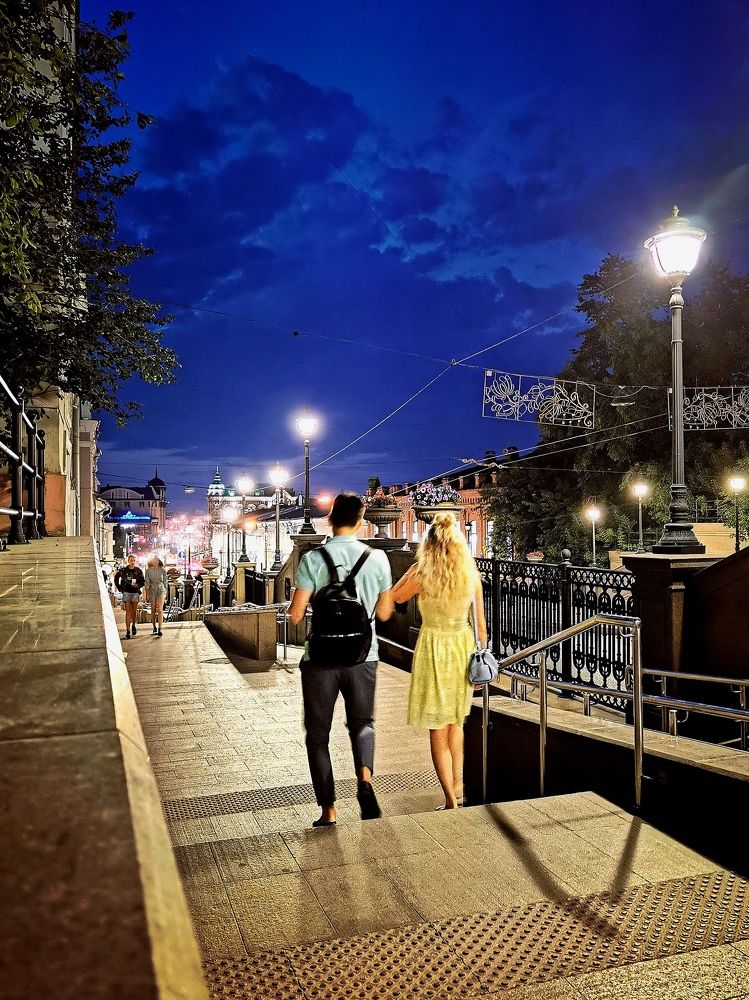 Летний вечер в Томске