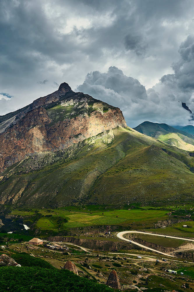 Чегемское ущелье, город мертвых