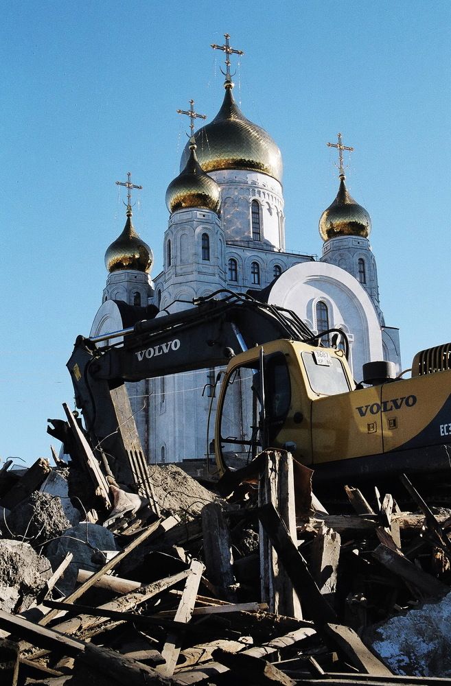 Строительство Храма Воскресения Христова в Ханты-Мансийске...!