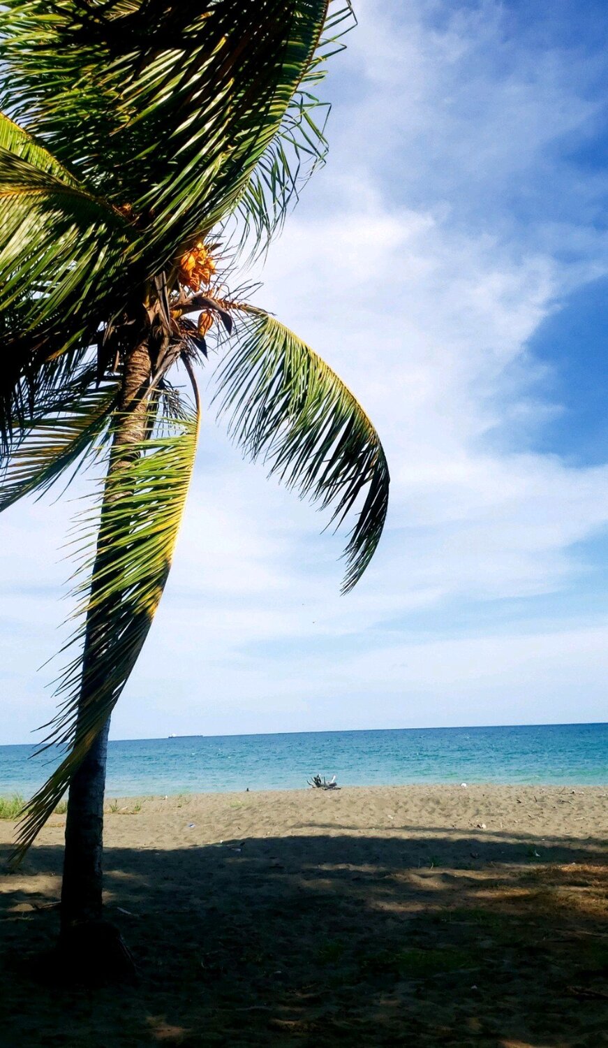 Peaceful beach time.