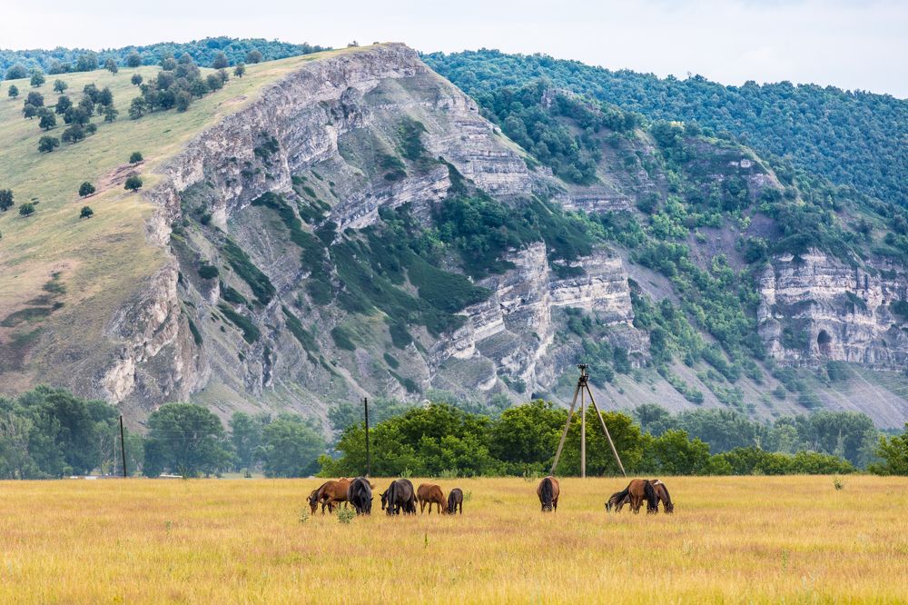 Скала Уклы Кая. Башкортостан.