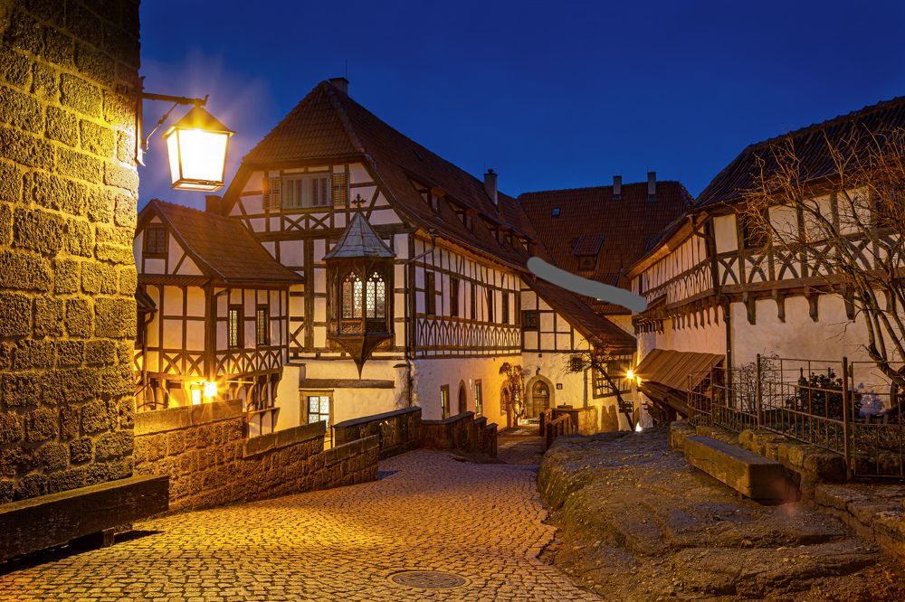 Замок Wartburg, Германия