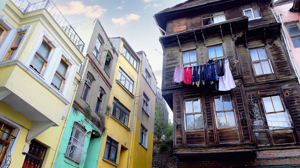 Old districts of Istanbul - Balat and Fener.