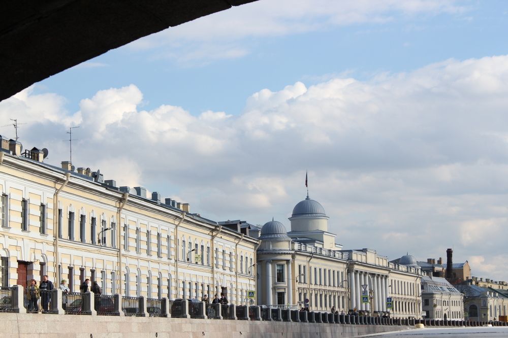 Вид на город