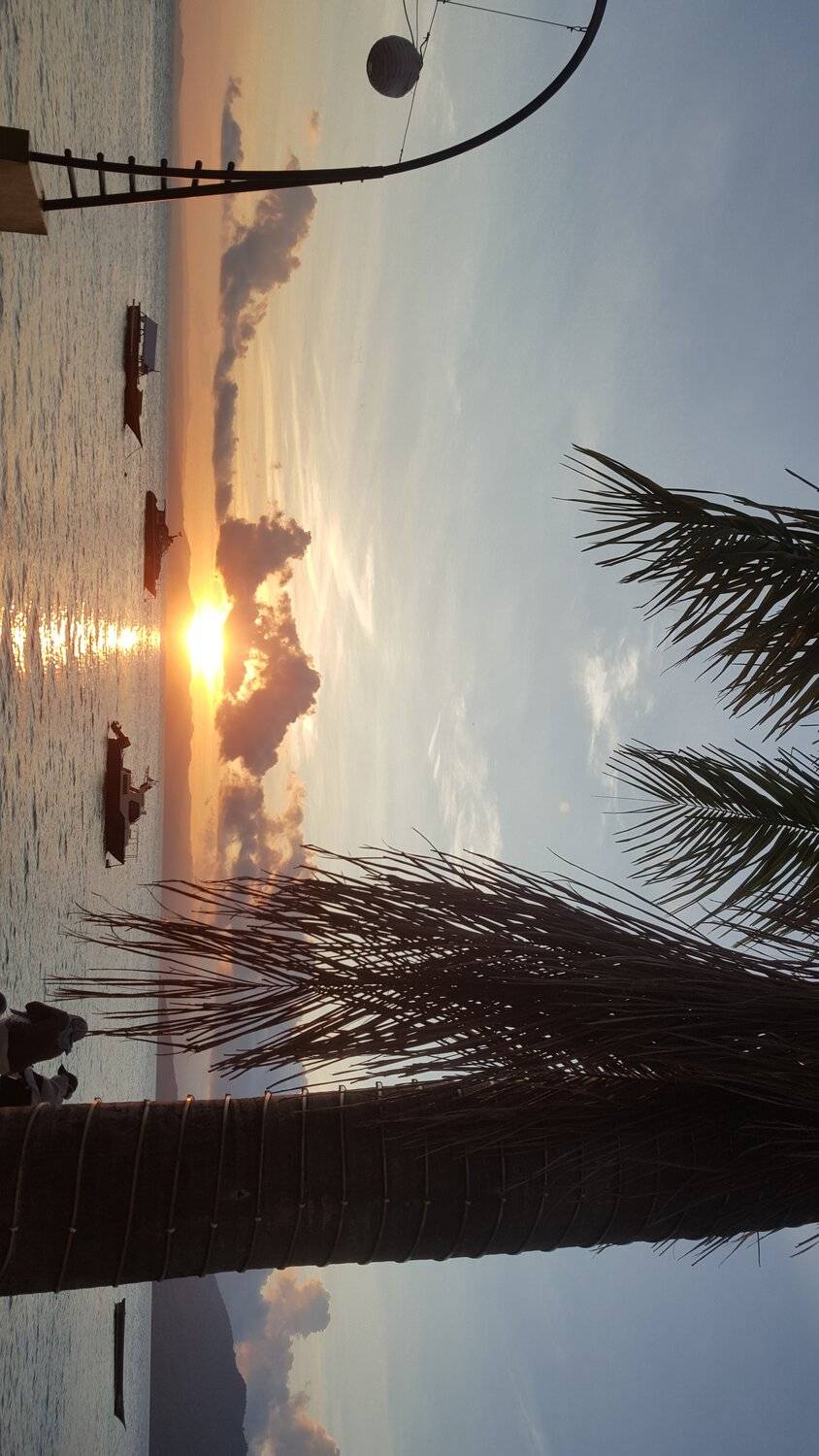 Sunrise at Ternate city, North Maluku, Indonesia