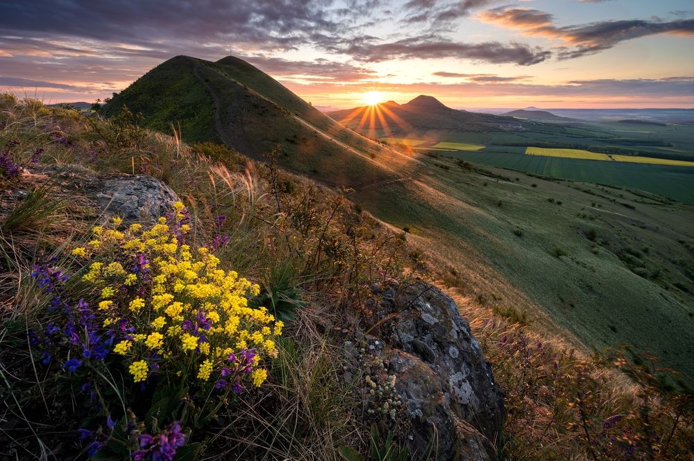 Sunrise at Rana hill