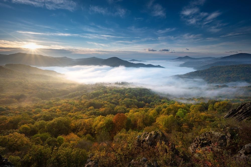 Porta Bohemica in the autumn
