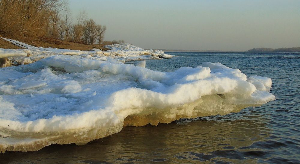 Ледоход на Волге