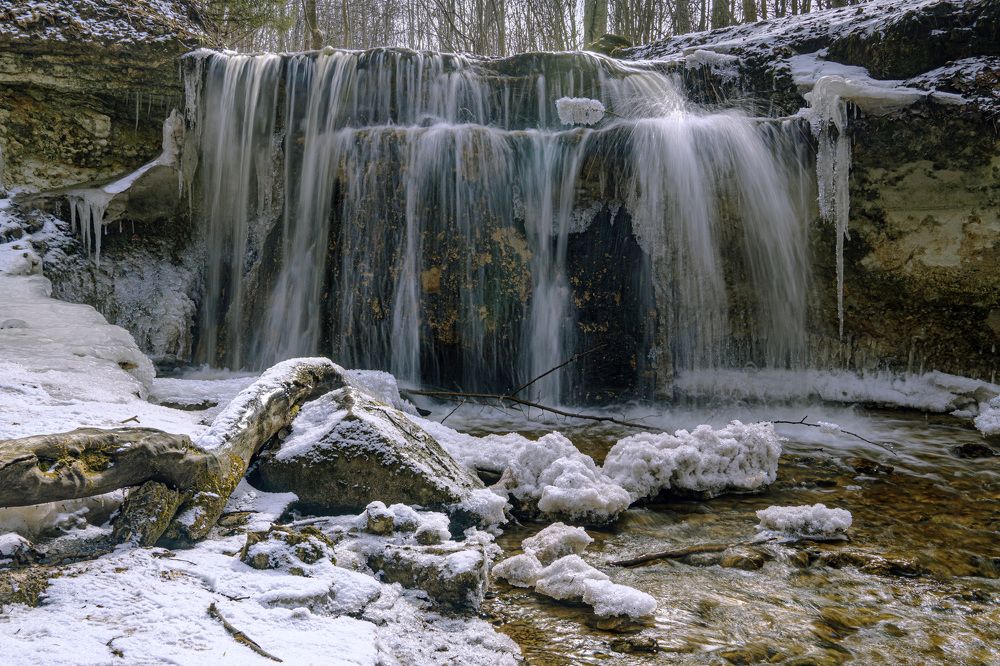 Dauda waterfall, Sigulda, Latvia