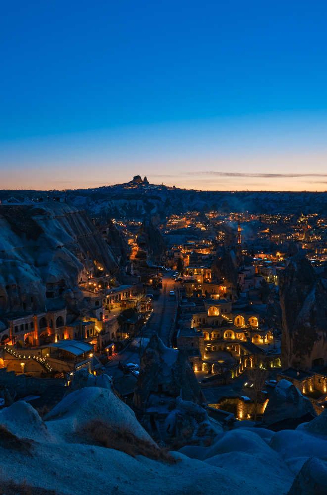 Sunset in Goreme, Cappadokia