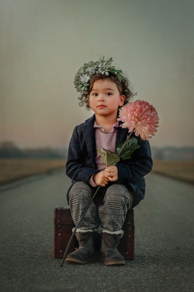 Antonella waits for spring