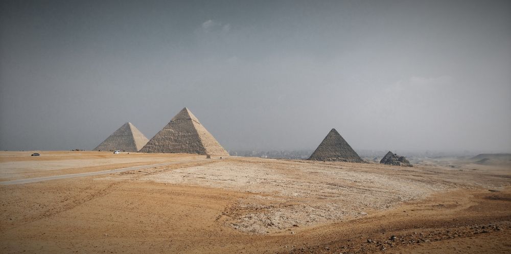 The Pyramids of Giza - photo by. Hazem Al Attar
