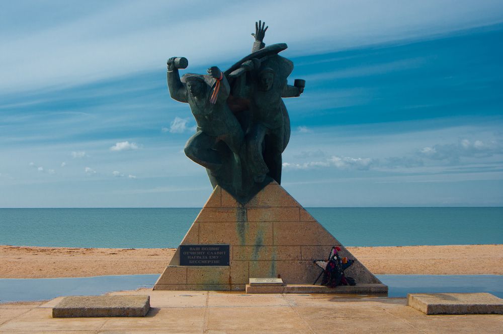 Памятник Евпаторийскому десанту