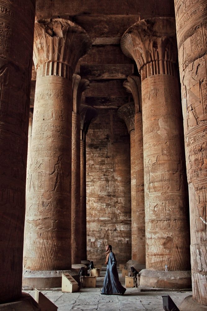 Edfu temple - Upper Egypt.
