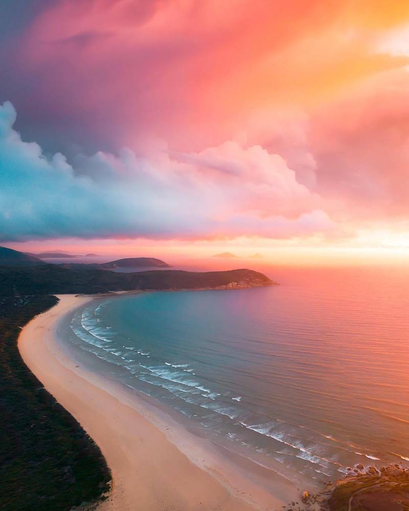 Atardecer en la Costa