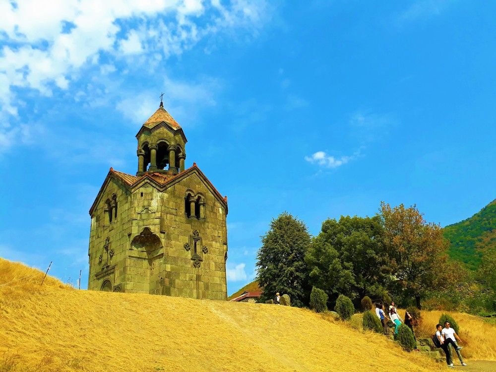 Комплекс монастыря Ахпат ,  Церковь Сурб Ншан (Св. Знамения, 972—991, 1016)