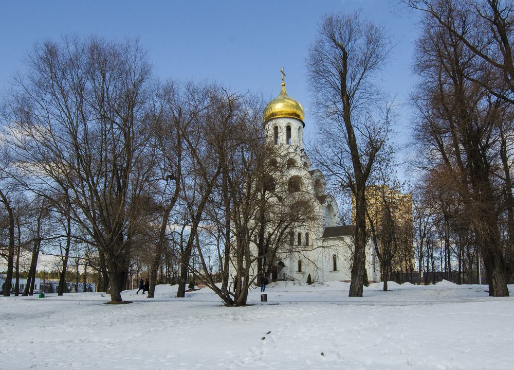 Парк в Белой даче.