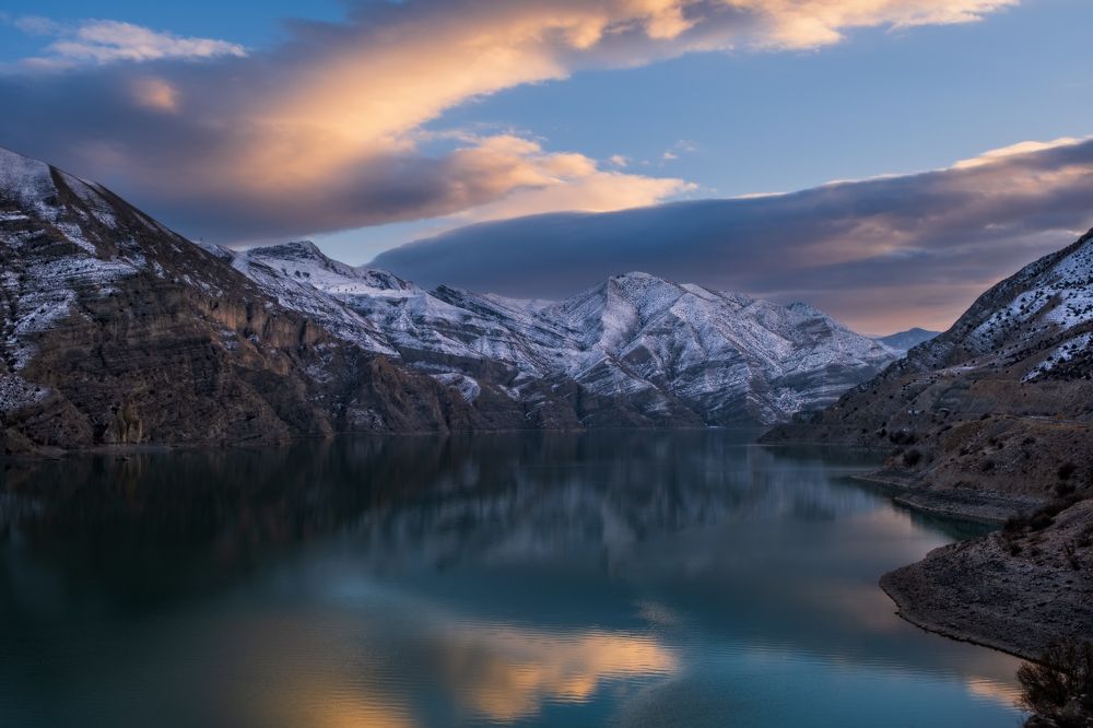 Sunset At Tortum Lake